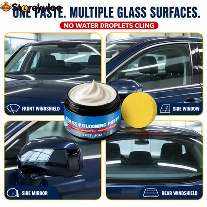 Car Glass Oil Film Remover Paste - Car Accessories