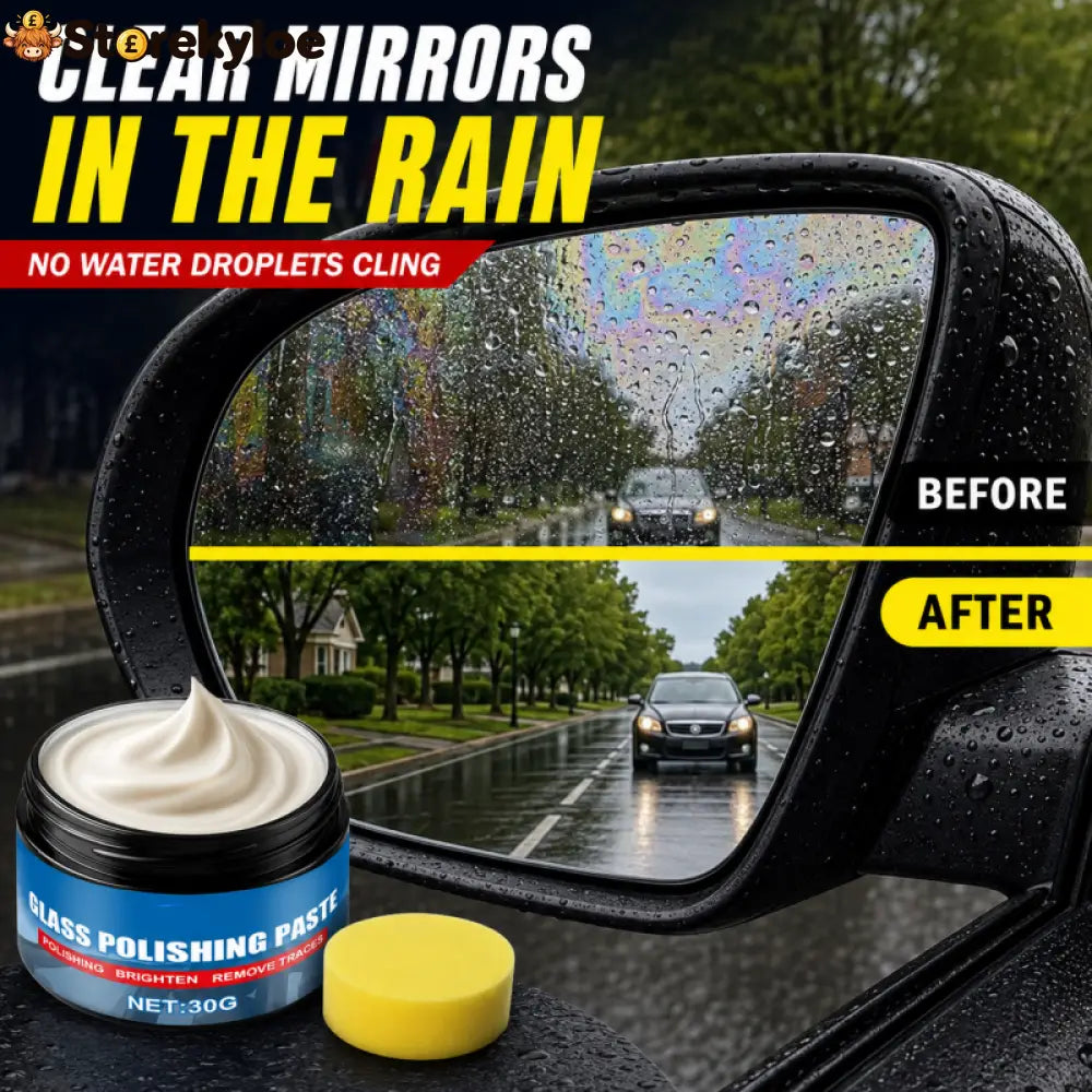 Car Glass Oil Film Remover Paste - Car Accessories
