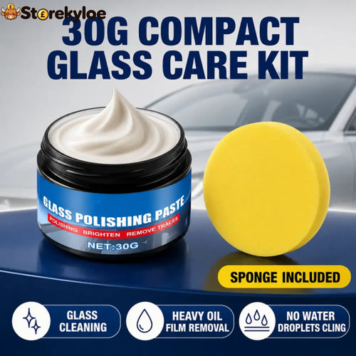 Car Glass Oil Film Remover Paste - Car Accessories