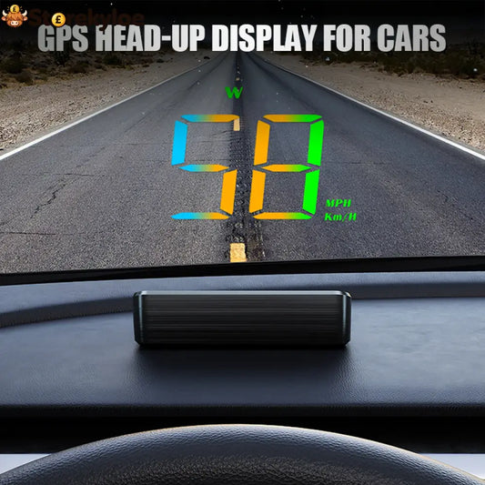 Car Head-Up Display with GPS