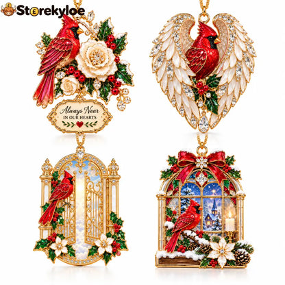 Cardinal Christmas Ornament – Red Bird Holiday Keepsake Meaningful Memorial Gift for Family & Loved Ones
