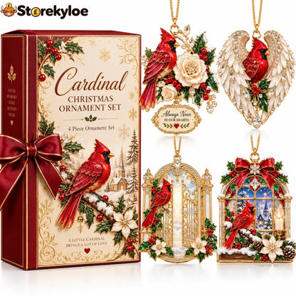 Cardinal Christmas Ornament – Red Bird Holiday Keepsake Meaningful Memorial Gift for Family & Loved Ones