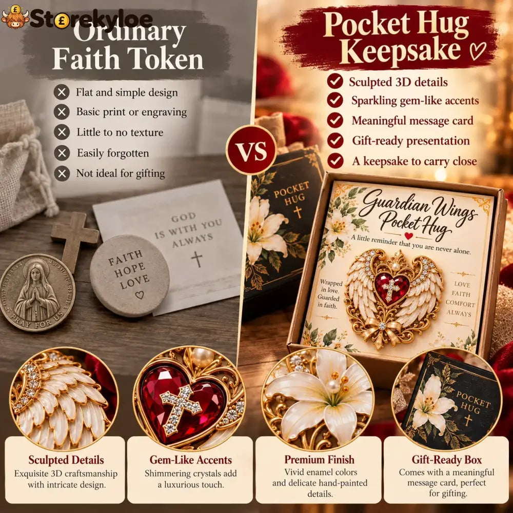 🙏✨ Carry The Faith™ Pocket Hug Collection ✝️❤️