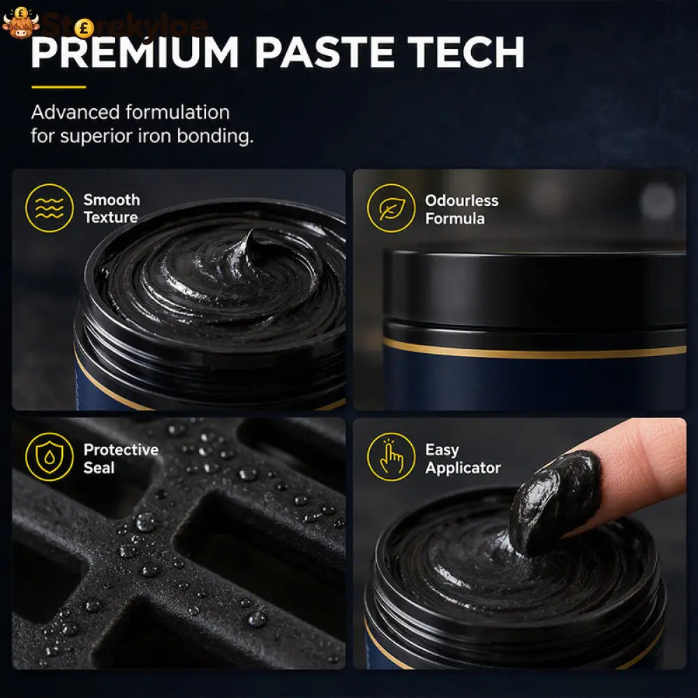 Cast Iron Stove Polish with Sponge - Tools & Gadgets