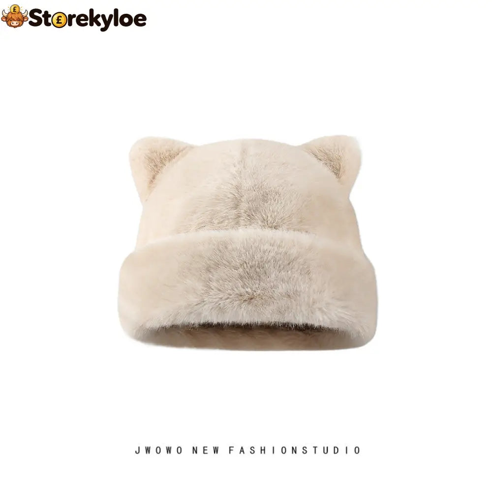 Cat Ear Plush Winter Beanie