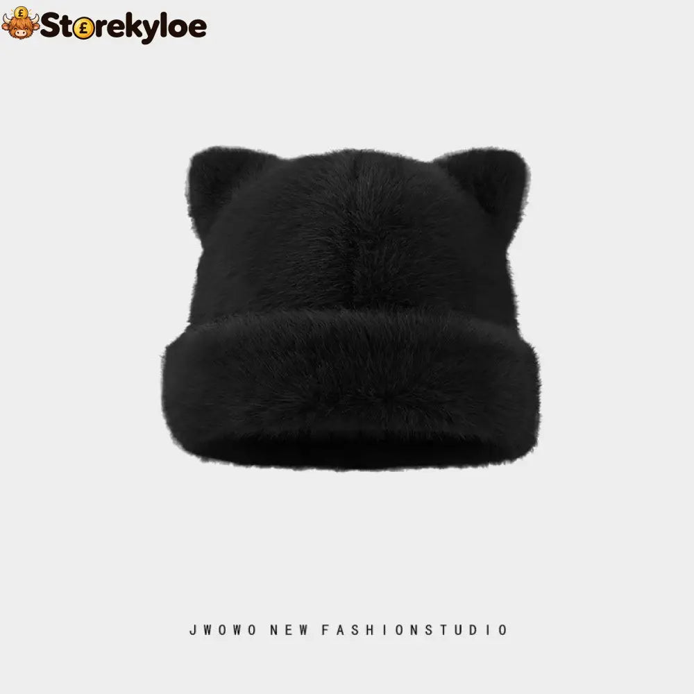 Cat Ear Plush Winter Beanie