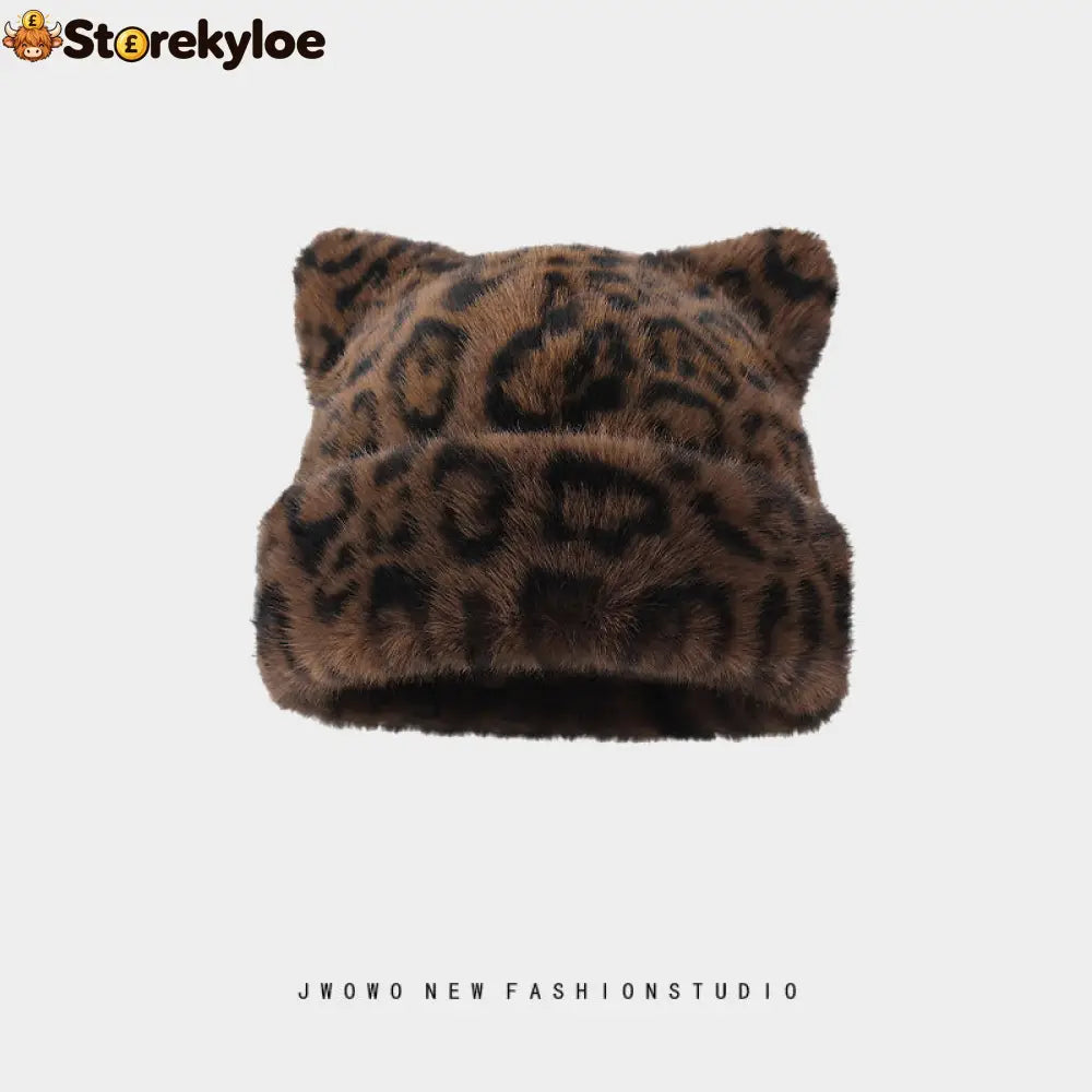 Cat Ear Plush Winter Beanie