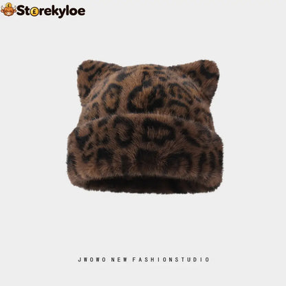 Cat Ear Plush Winter Beanie