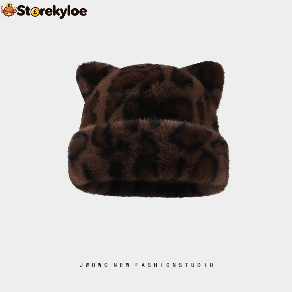 Cat Ear Plush Winter Beanie