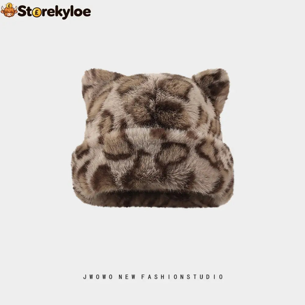 Cat Ear Plush Winter Beanie