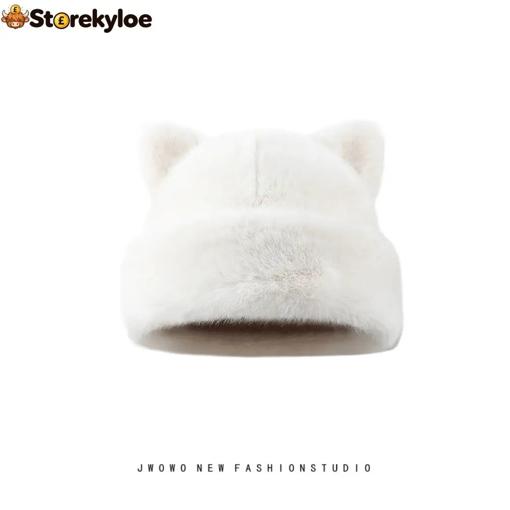 Cat Ear Plush Winter Beanie