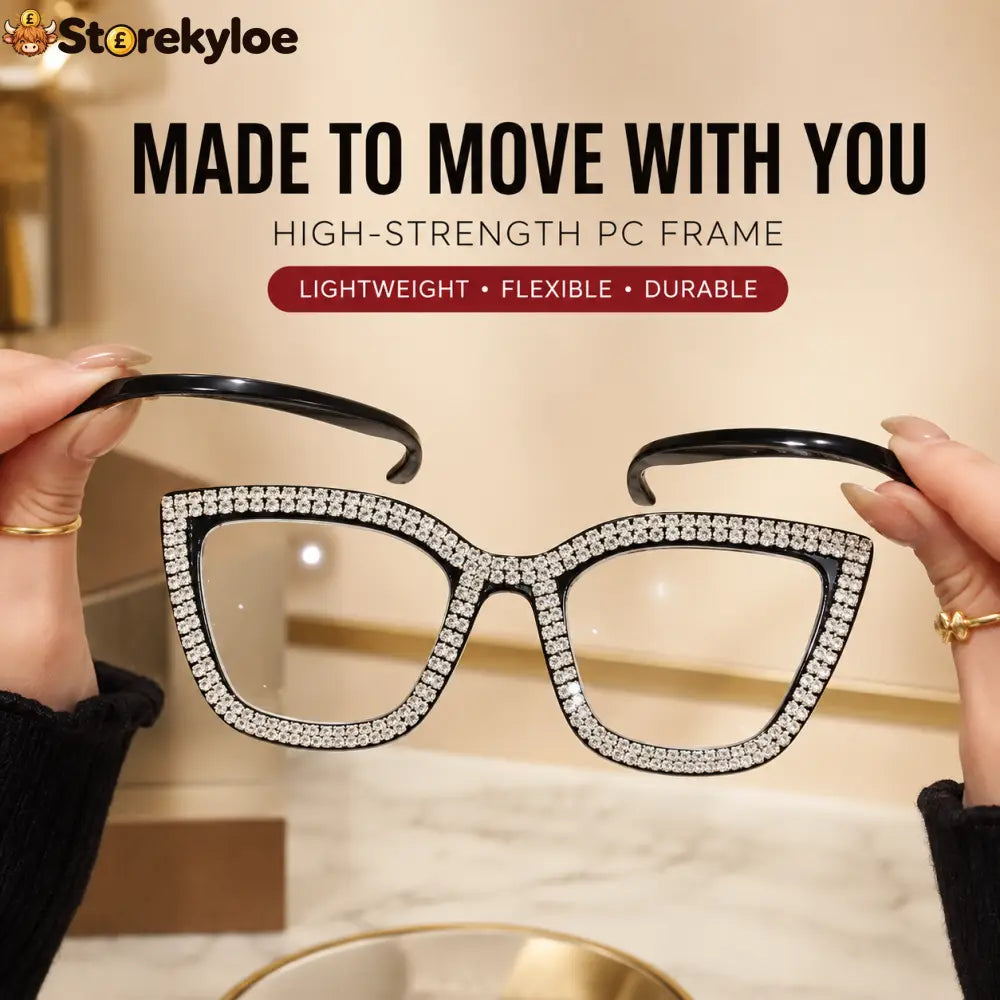 Cat Eye Anti-Blue Light Reading Glasses - Beauty& Health