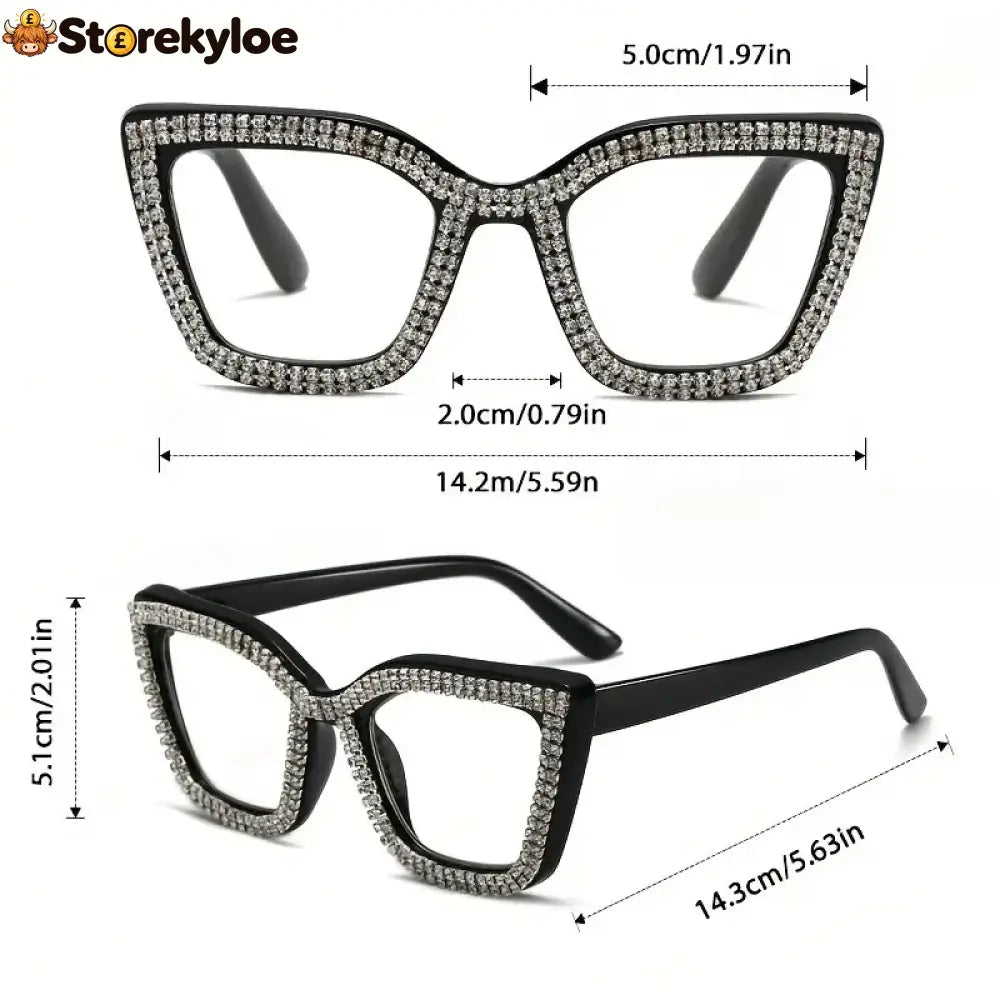 Cat Eye Anti-Blue Light Reading Glasses - Beauty& Health