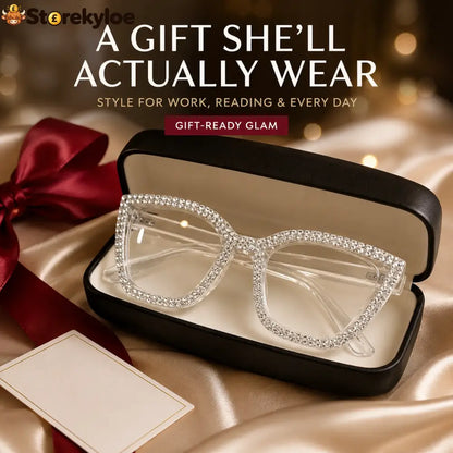 Cat Eye Anti-Blue Light Reading Glasses - Beauty& Health
