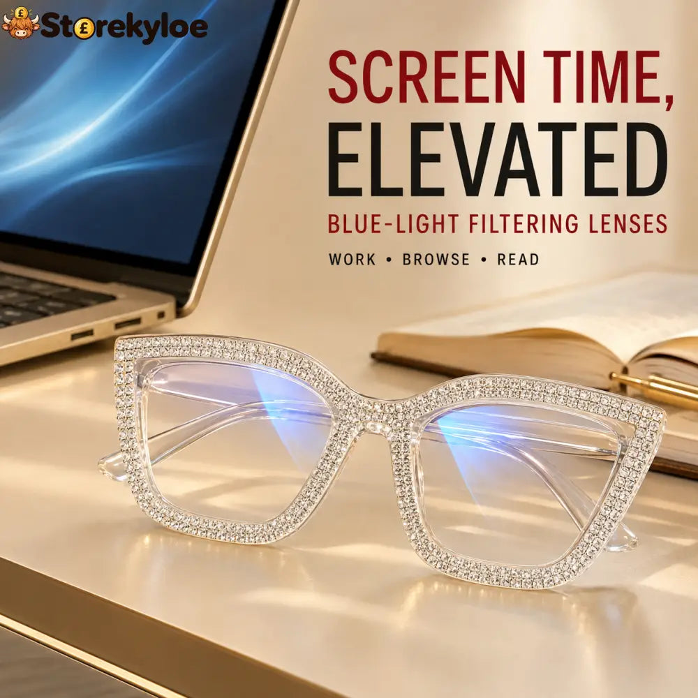 Cat Eye Anti-Blue Light Reading Glasses - Beauty& Health