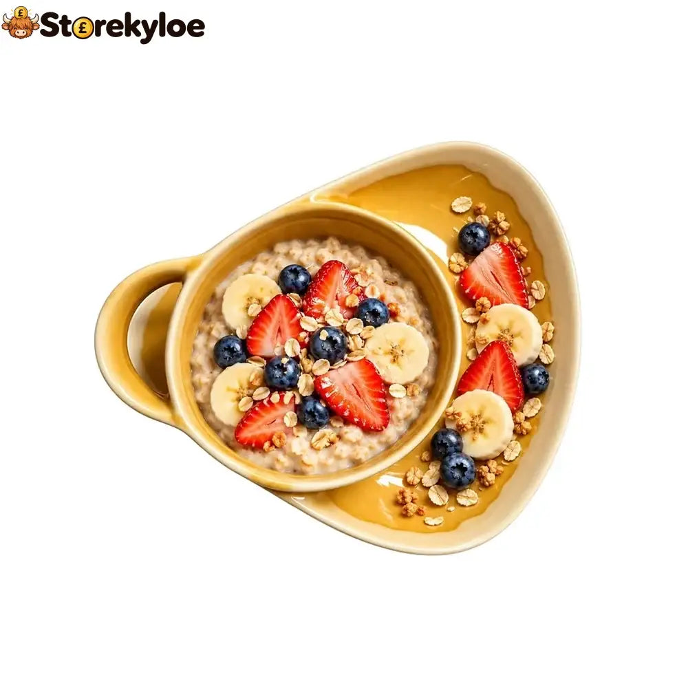 Ceramic Soup & Toasty Bowls with Handles – Rustic Reactive Glaze Design - Orange