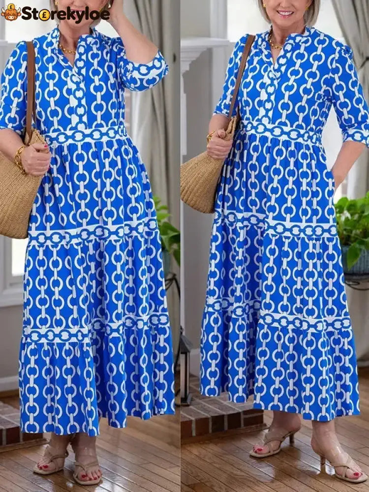 Chain Link Midi Dress