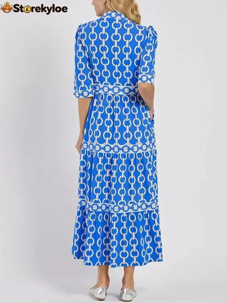 Chain Link Midi Dress