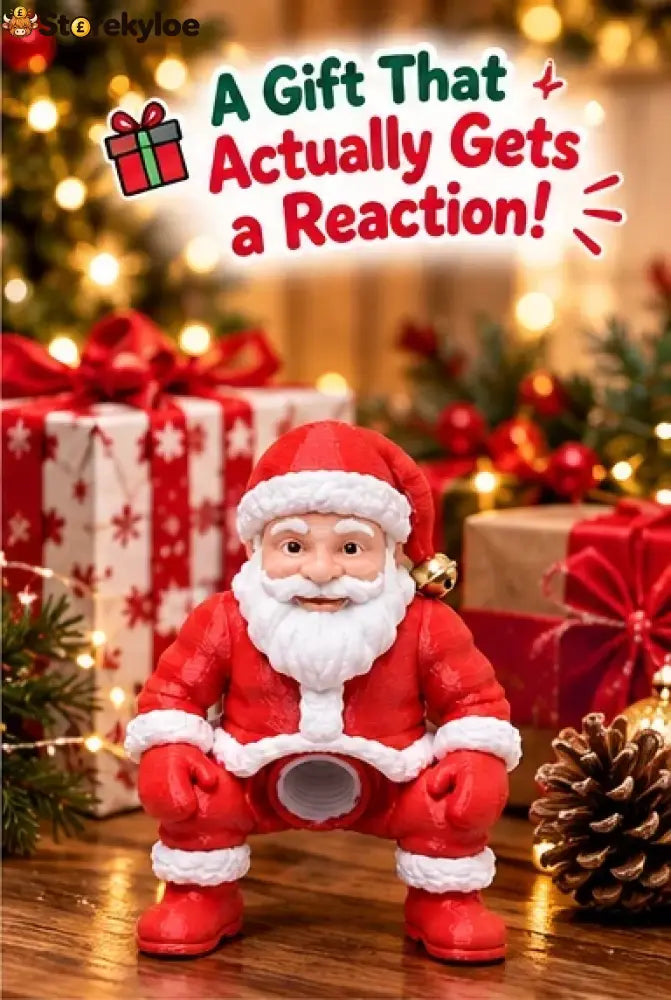 📌🎅Cheek District - Santa Toothpase Dispenser