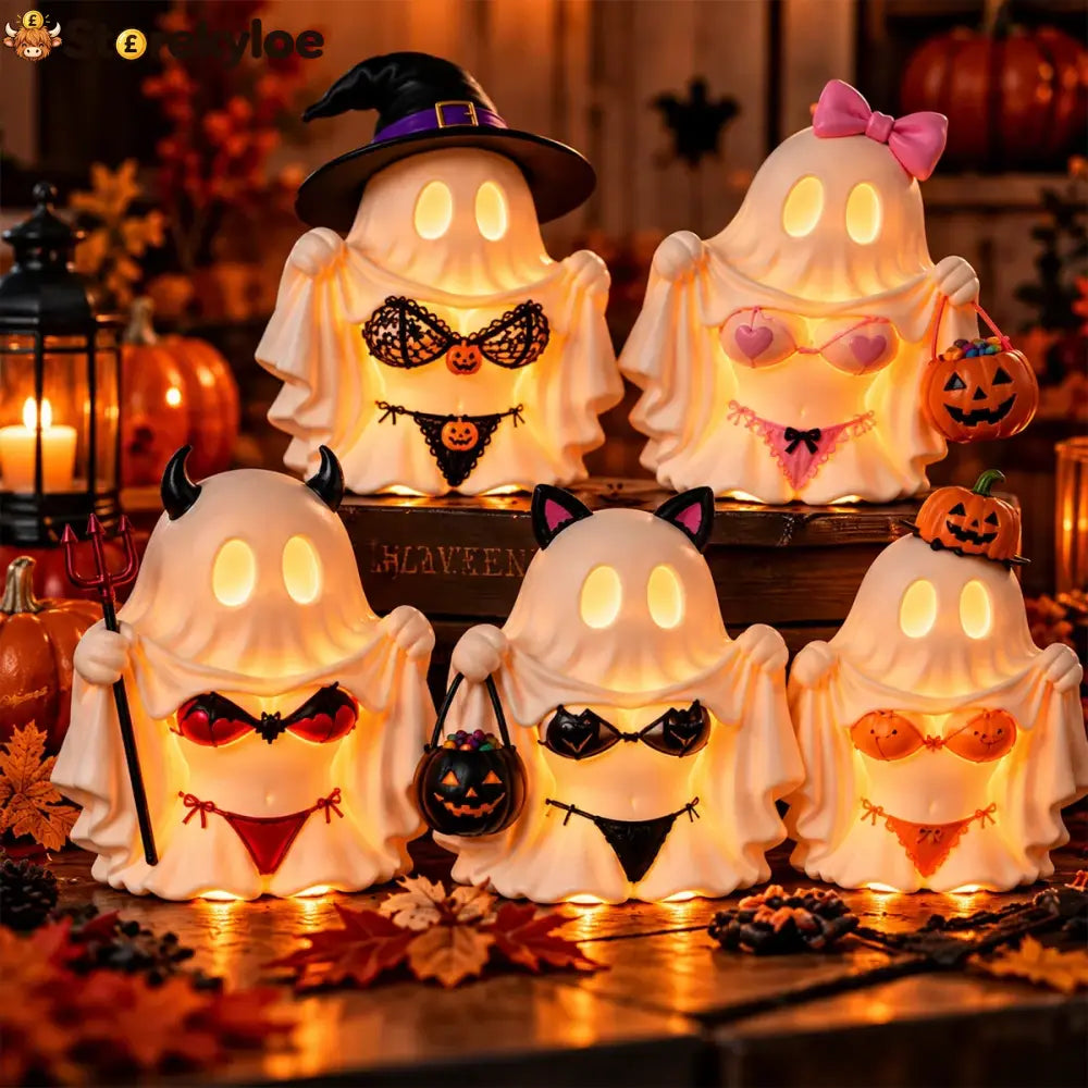 Cheeky Ghost Halloween Decor - Devil Ghost