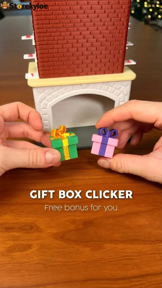🎅 Chimney Drop Candy Advent Calendar 🍬 25-Day Interactive Christmas Countdown