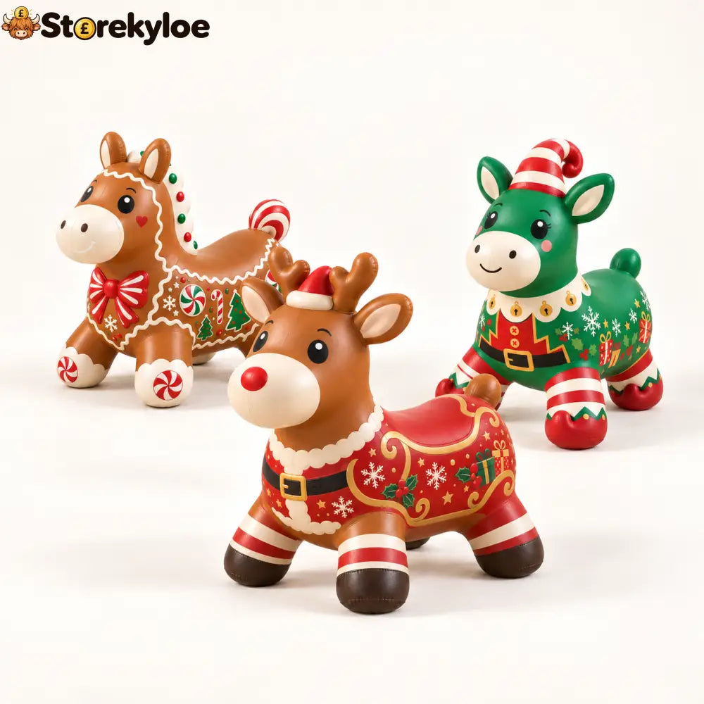 🎄 Christmas Animal Hopper – A Bouncy Ride-On Gift for Kids 🎁