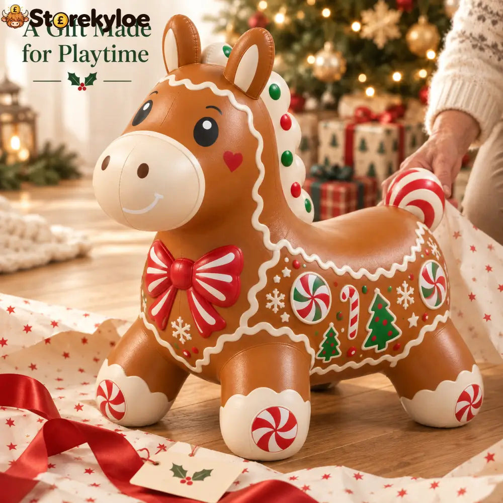 🎄 Christmas Animal Hopper – A Bouncy Ride-On Gift for Kids 🎁