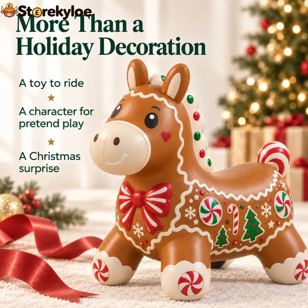 🎄 Christmas Animal Hopper – A Bouncy Ride-On Gift for Kids 🎁