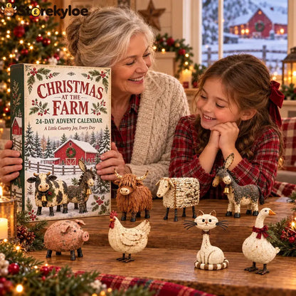 🎄🐓christmas At The Farm, 24-day Farm Animal Advent Calendar