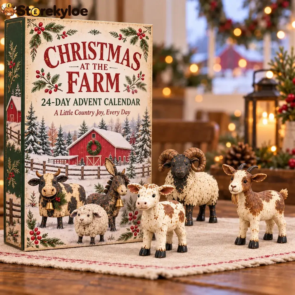 🎄🐓christmas At The Farm, 24-day Farm Animal Advent Calendar