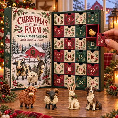 🎄🐓christmas At The Farm, 24-day Farm Animal Advent Calendar