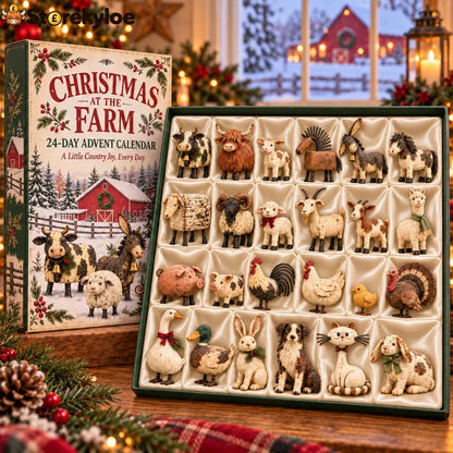 🎄🐓christmas At The Farm, 24-day Farm Animal Advent Calendar