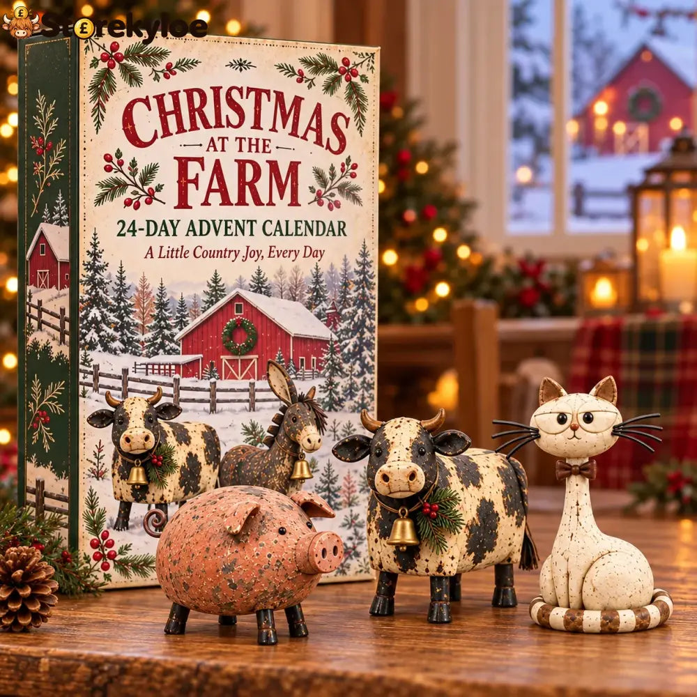🎄🐓christmas At The Farm, 24-day Farm Animal Advent Calendar