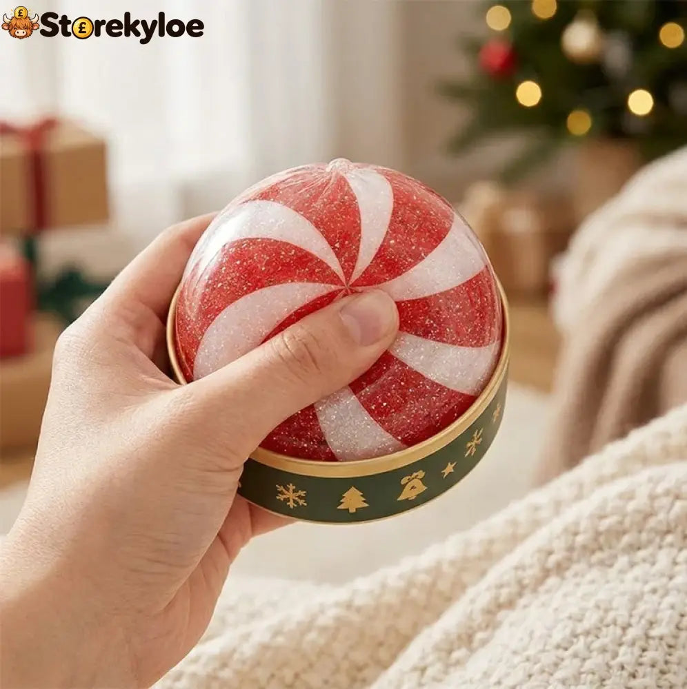 🎁Christmas Baozi Glitter Jelly Stress Relief Squishy Toy