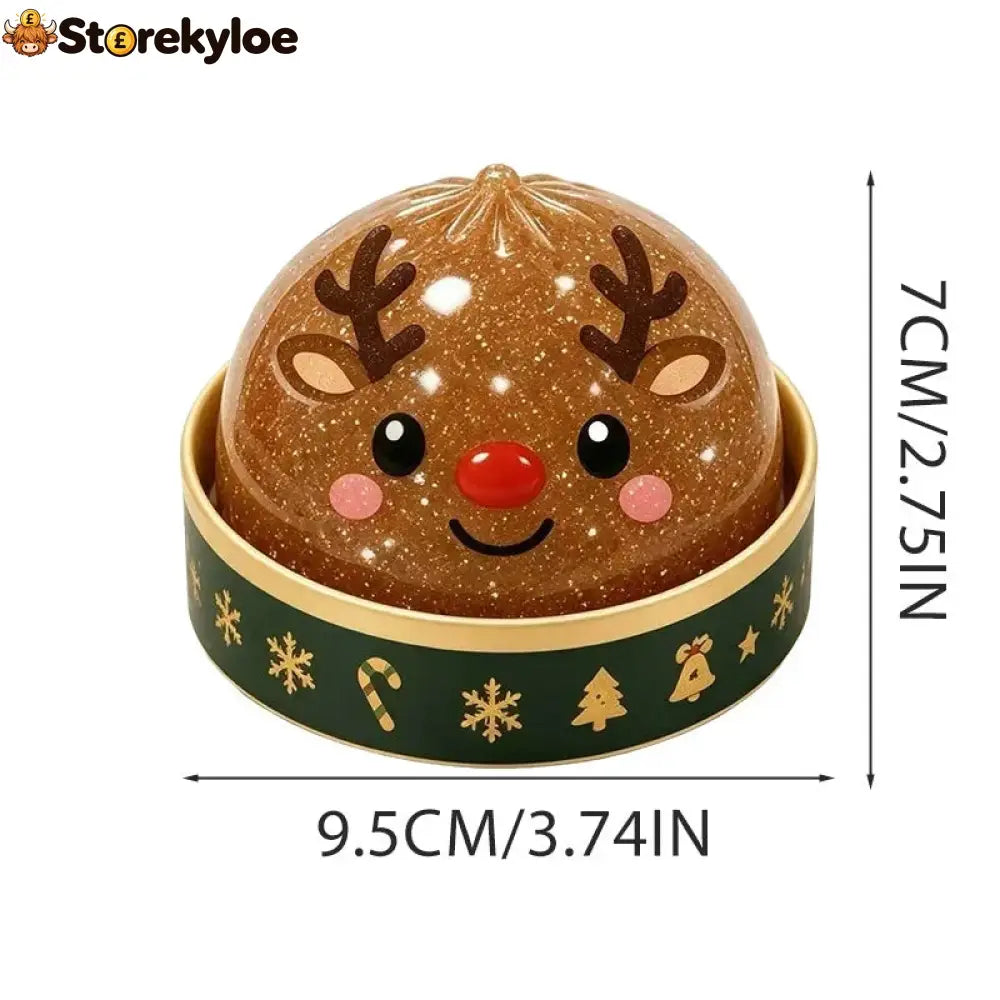 🎁Christmas Baozi Glitter Jelly Stress Relief Squishy Toy