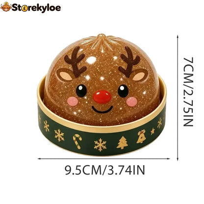 🎁Christmas Baozi Glitter Jelly Stress Relief Squishy Toy