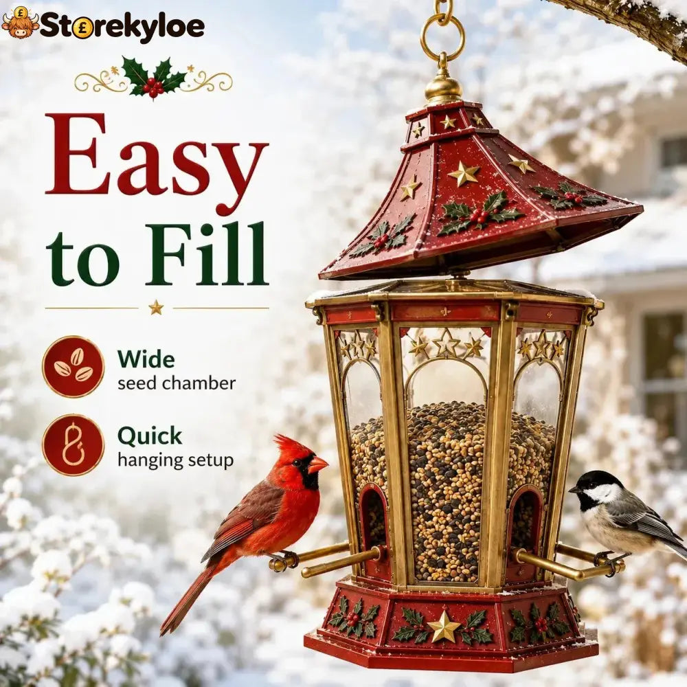Christmas Bird Feeder Collection