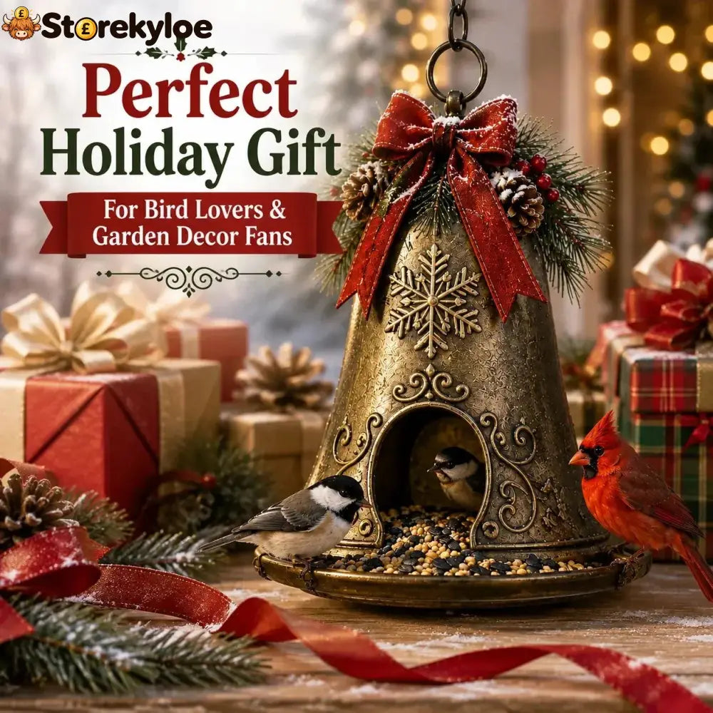 Christmas Bird Feeder Collection - Christmas Bell