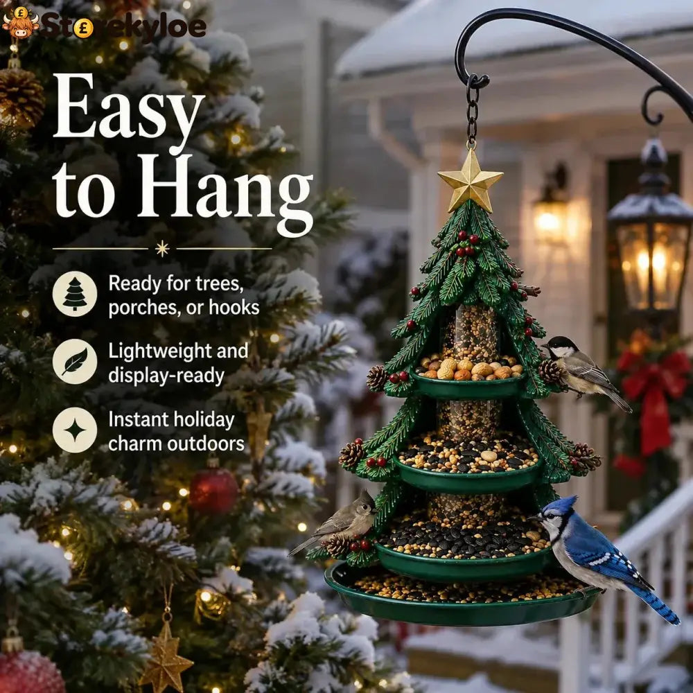 Christmas Bird Feeder Collection - Christmas Tree