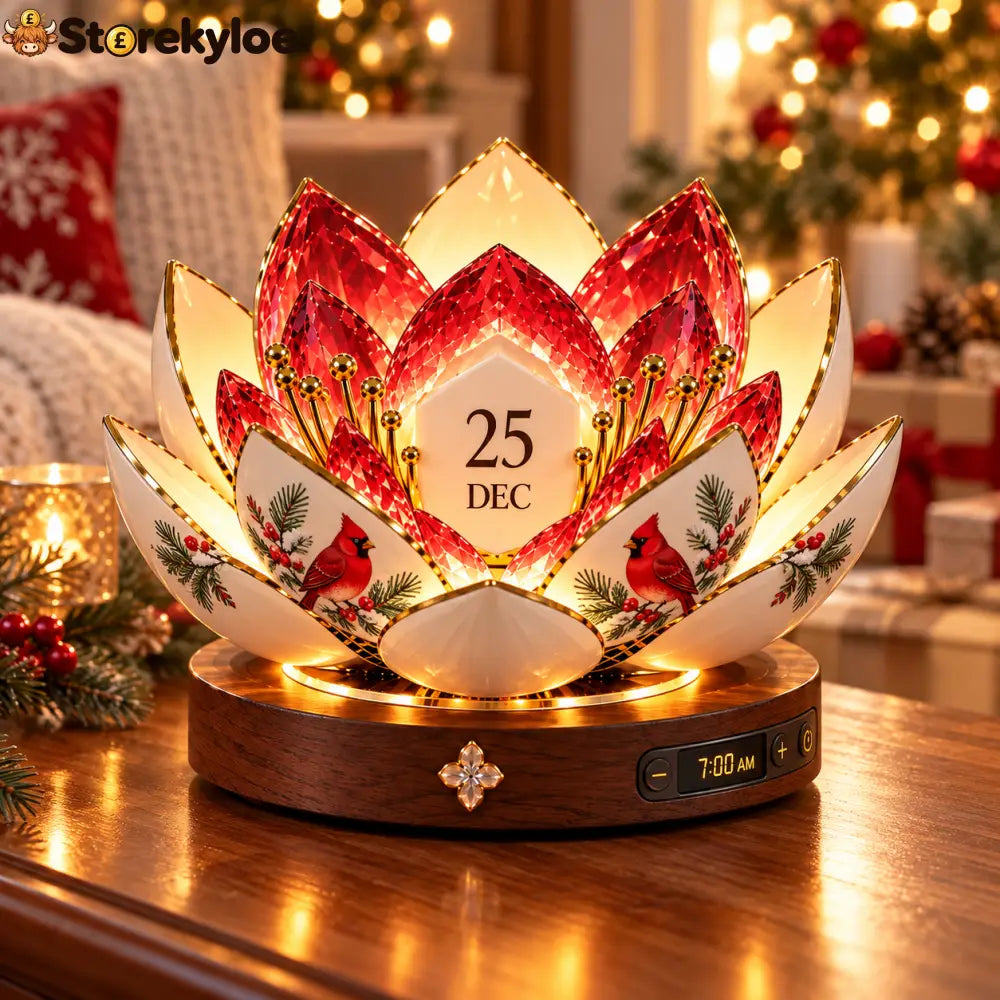 🎄 Christmas Blooming Calendar – A Little Holiday Magic Every Day - 🐦 Christmas Cardinal