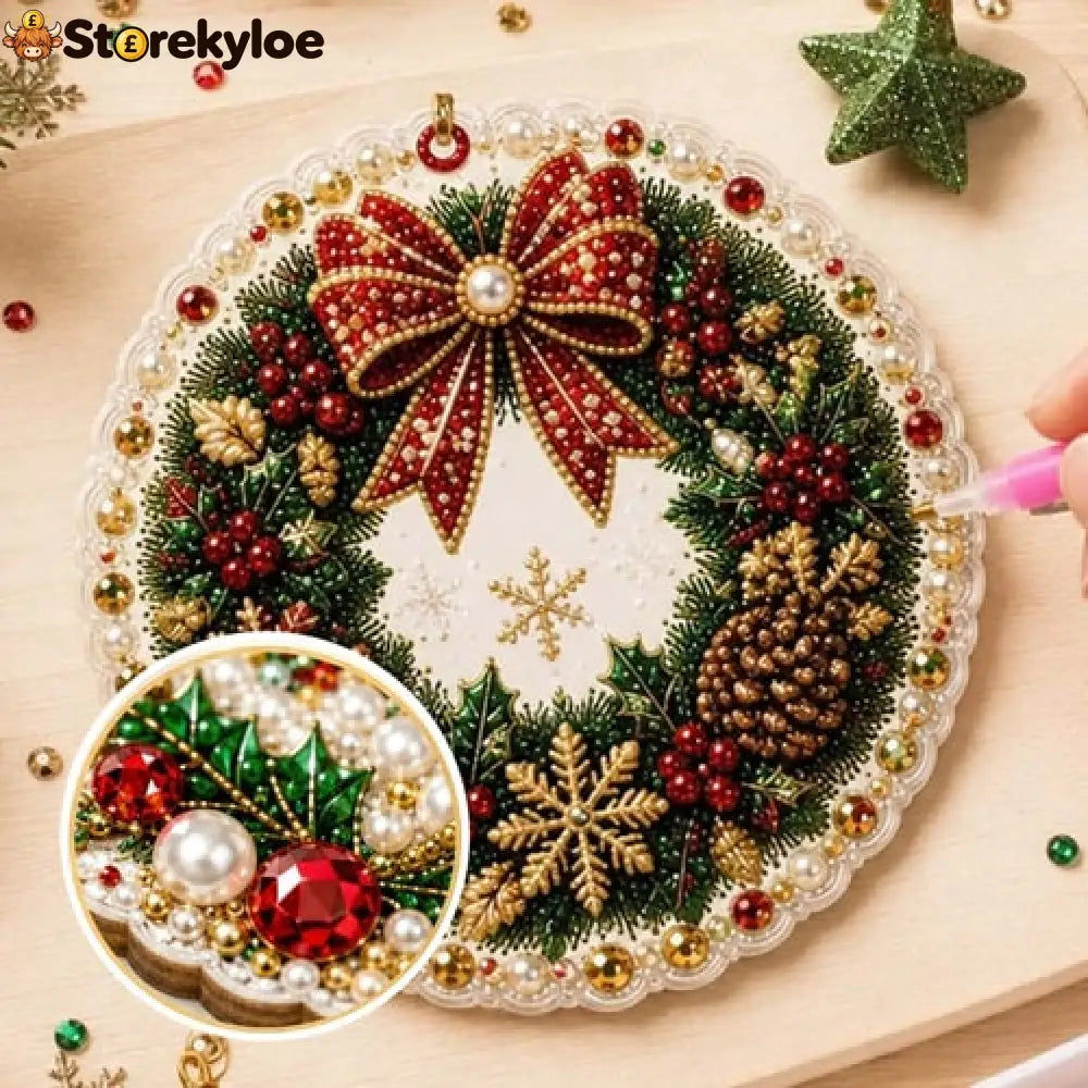 ✨ Christmas DIY Diamond Painting Ornaments