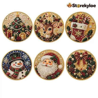 ✨ Christmas DIY Diamond Painting Ornaments - YGH492