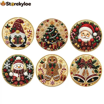 ✨ Christmas DIY Diamond Painting Ornaments - YGH493