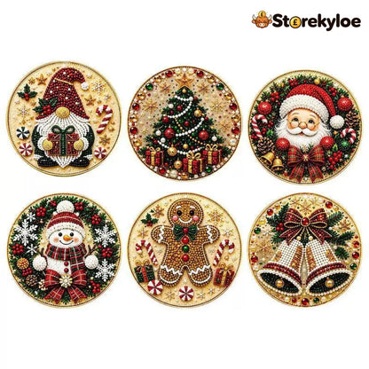 ✨ Christmas DIY Diamond Painting Ornaments - YGH493