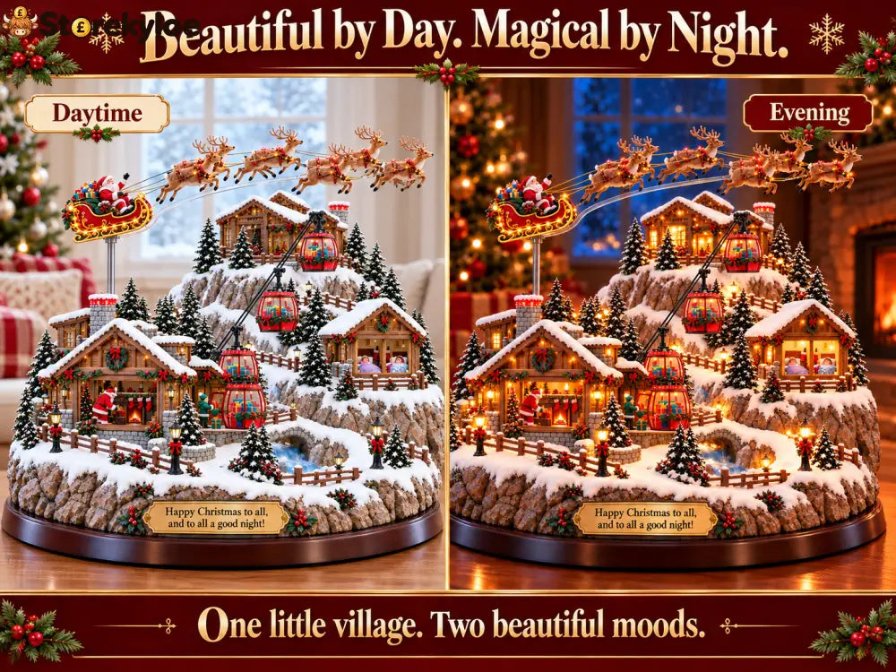 🎄 Christmas Eve Mountain Village - Christmas Eve Mountain Village