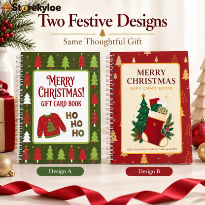 Christmas Gift Card Book