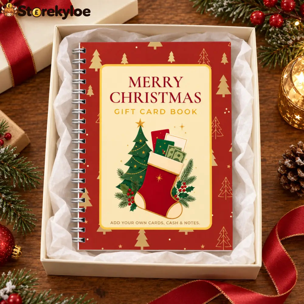 Christmas Gift Card Book