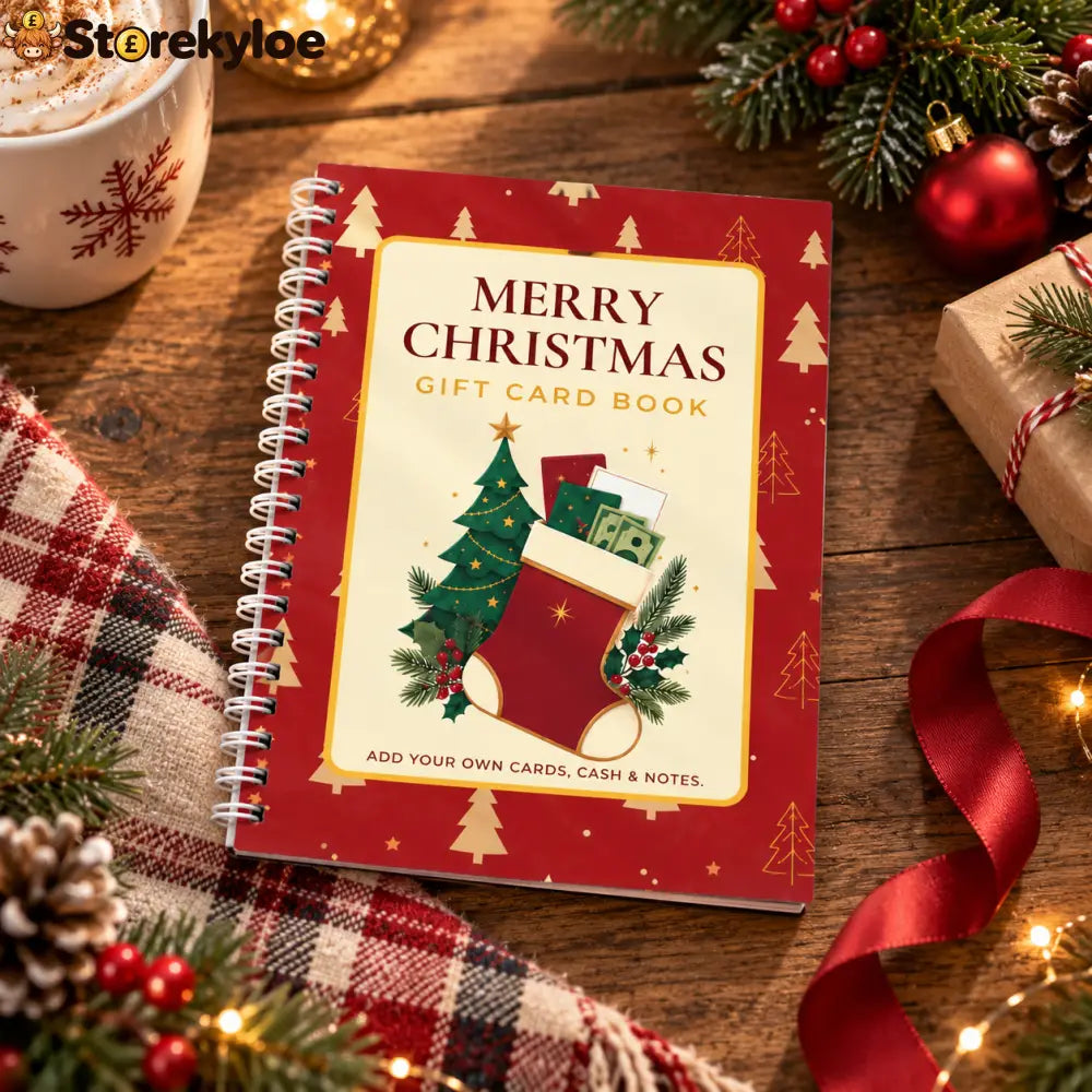 Christmas Gift Card Book - Christmas Stocking
