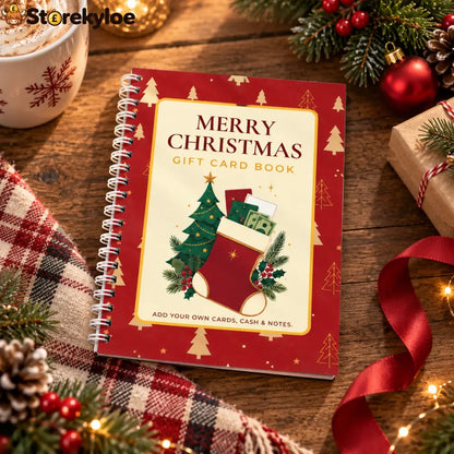 Christmas Gift Card Book - Christmas Stocking