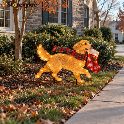 ✨🐕Christmas Glow Pup Collection – Lighted Holiday Dog Yard Decor